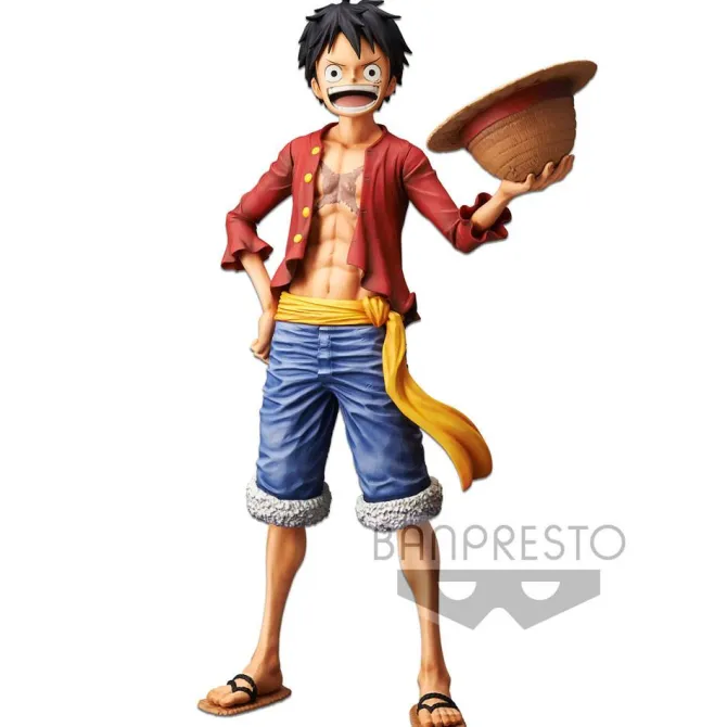 One Piece - Ruffy Figur / Grandista Nero: Banprest