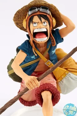 One Piece - Ruffy Figur - Scultures Big Zoukeio / Special Color: Banpresto