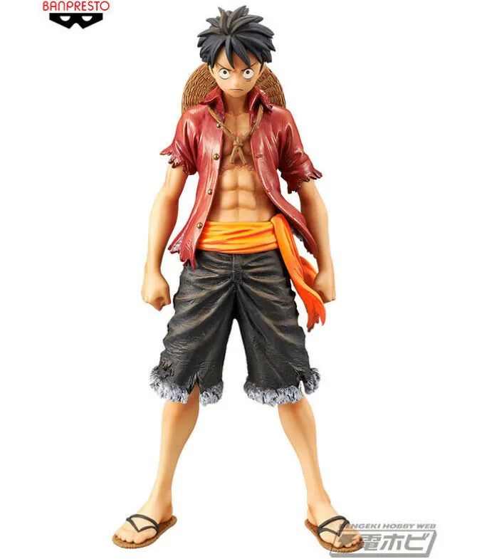 One Piece - Ruffy Figur / Stampede DXF - Grandline Men: Banpresto