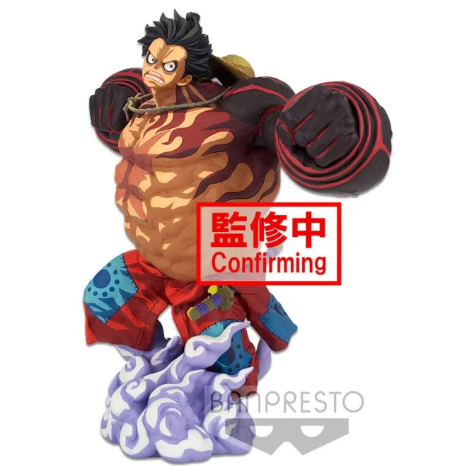 One Piece - Ruffy Gear4 Statue / BWFC 3 Super Master Stars Piece - Two Dimensions: Banpresto