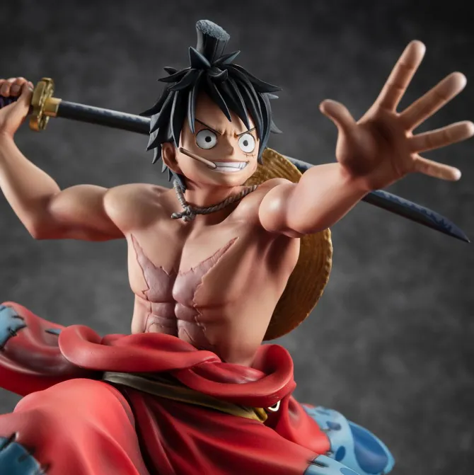 One Piece - Ruffy Statue / P.O.P Warriors Alliance: MegaHouse
