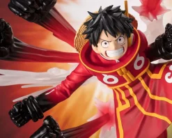 One Piece - Ruffy Statue / Figuarts ZERO - Extra Battle - Gum Gum Hawk Gatling: Tamashii Nations