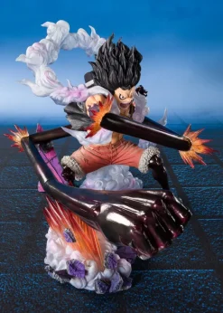 One Piece - Ruffy Statue / FiguartsZERO - Gear 4 Snakeman King Cobra: Tamashii Nations