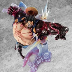 One Piece - Ruffy Statue / SA-Maximum - Gear 4 Bounce Man Ver.2 [BESCHÄDIGTE VERP.]: MegaHouse