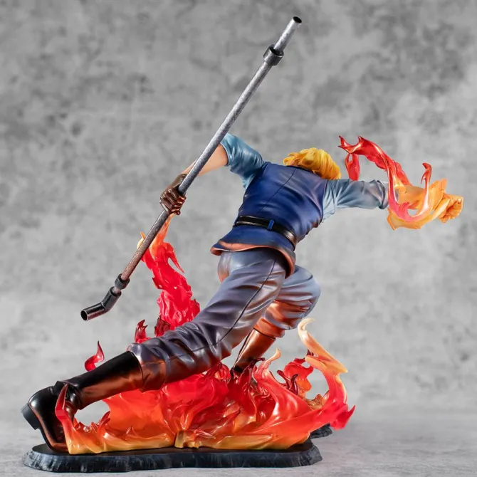 One Piece - Sabo Statue / P.O.P - Fire Fist Inheritance Limited Edition: MegaHouse