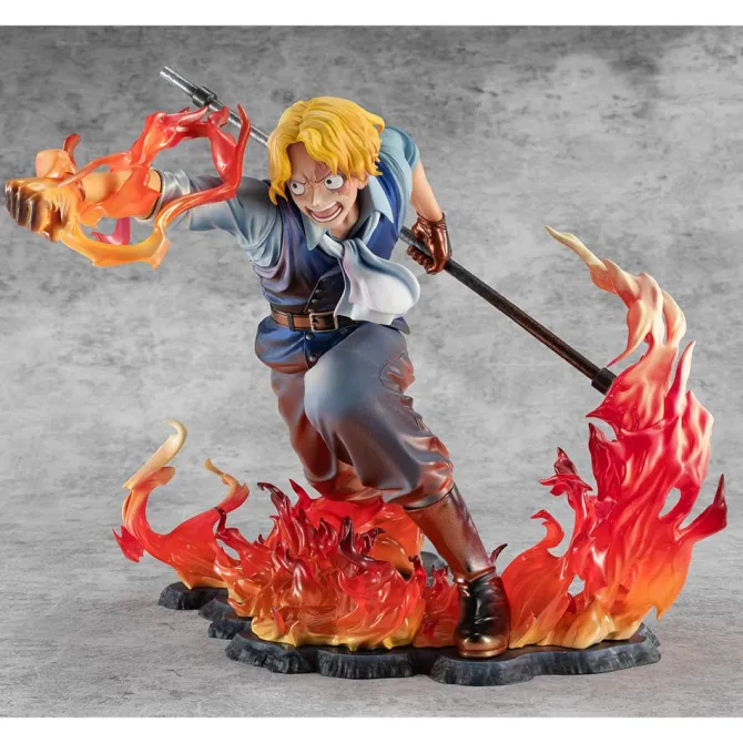 One Piece - Sabo Statue / P.O.P - Fire Fist Inheritance Limited Edition: MegaHouse