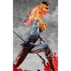 One Piece - Sabo Statue / P.O.P - Fire Fist Inheritance Limited Edition: MegaHouse