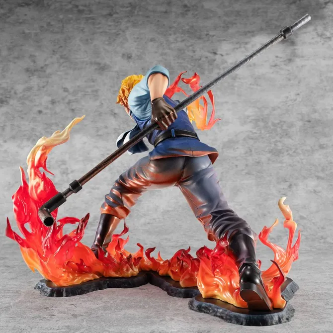 One Piece - Sabo Statue / P.O.P - Fire Fist Inheritance Limited Edition: MegaHouse