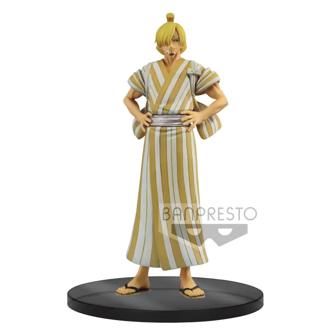 One Piece - Sanji Figur / DXF Grandline Men - Wanokun: Banpresto