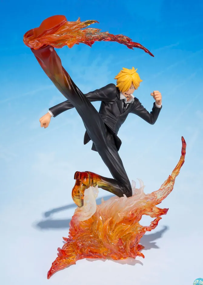 One Piece - Sanji Figur - FiguartsZERO / Diable Jambe Premier Hachis: Bandai