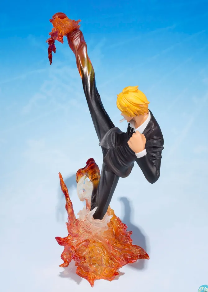 One Piece - Sanji Figur - FiguartsZERO / Diable Jambe Premier Hachis: Bandai