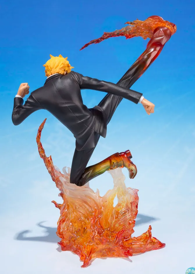 One Piece - Sanji Figur - FiguartsZERO / Diable Jambe Premier Hachis: Bandai