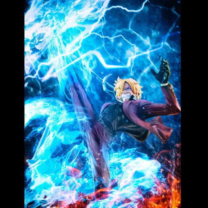 One Piece - Sanji Statue / Excellent Model P.O.P - K Maximum: MegaHouse