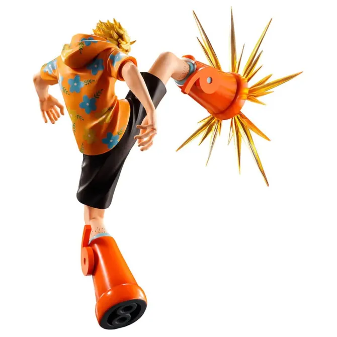 One Piece - Sanji Statue / Ichibansho - Masterlise Expiece - Burst of Energy Collection: Banpresto