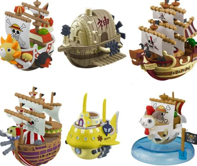 One Piece - Schiff-Set / Wobbling Pirate Ship Collection: MegaHouse