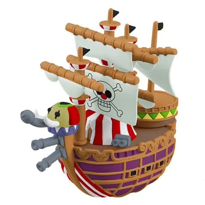 One Piece - Schiff-Set / Wobbling Pirate Ship Collection: MegaHouse