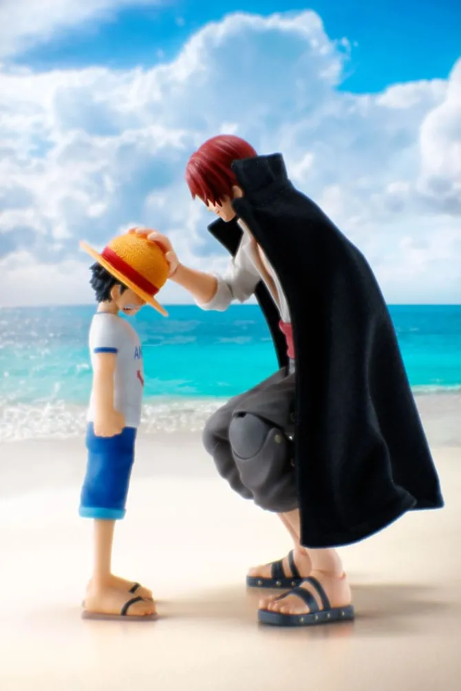 One Piece - Shanks & Monkey D. Luffy Actionfigur / S.H.Figuarts - Childhood Ver.: Tamashii Nations