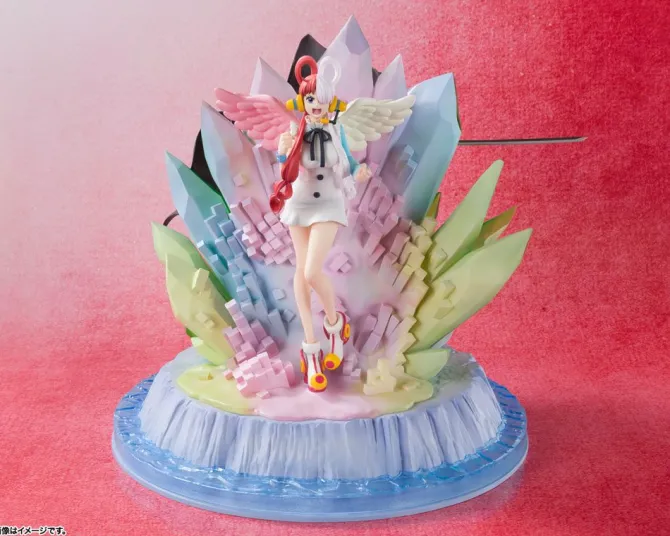 One Piece - Shanks & Uta Figur / Film: Red - Extra Battle: Tamashii Nations