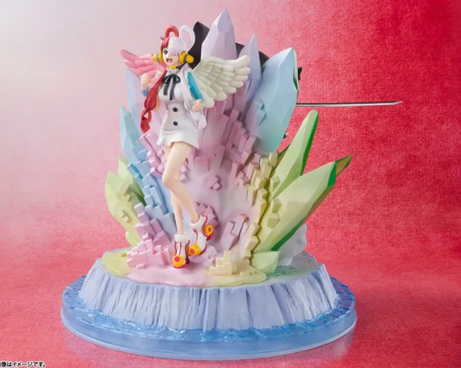 One Piece - Shanks & Uta Figur / Film: Red - Extra Battle: Tamashii Nations