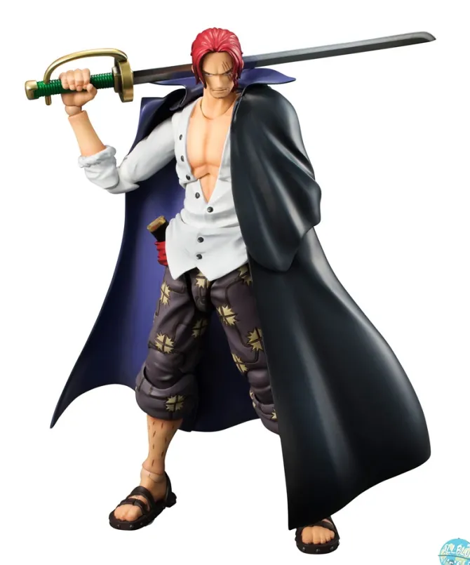 One Piece - Shanks Actionfigur - Variable Action Heroes: MegaHouse