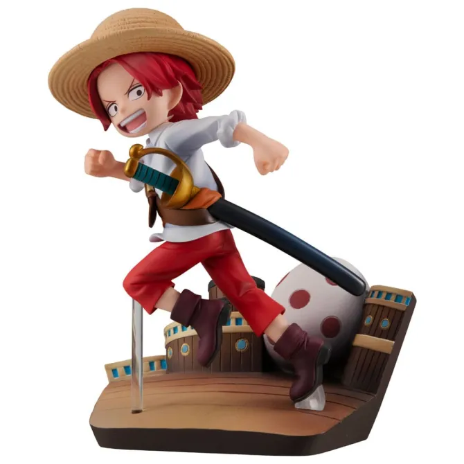 One Piece - Shanks Run! Run! Run! Statue / G.E.M.: MegaHouse