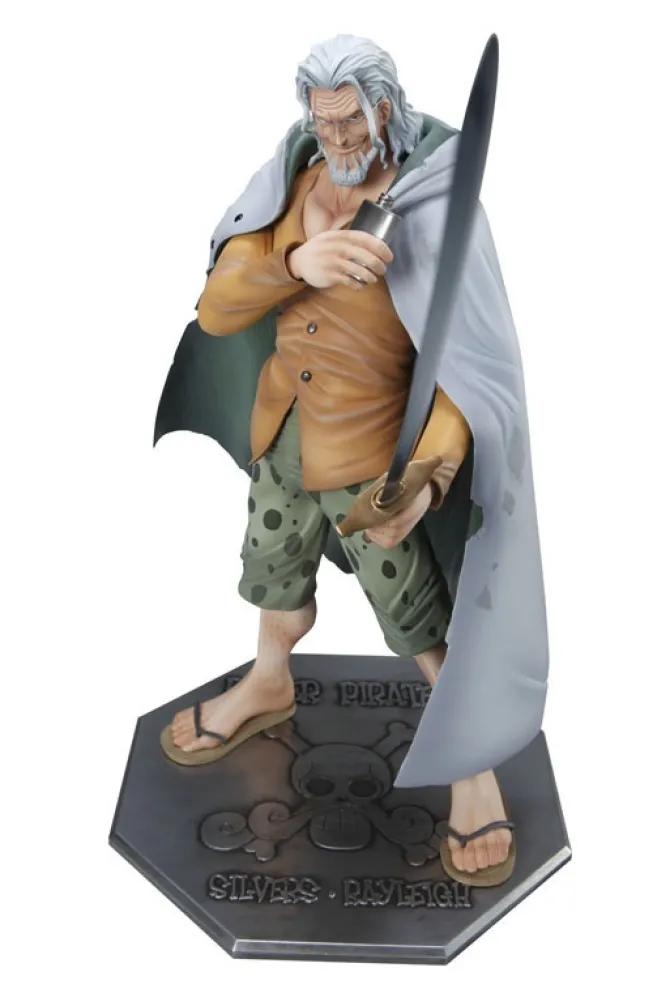 One Piece - Silvers (Dark King) Rayleigh Statue - Excellent Model P.O.P / Neo-DX: MegaHouse
