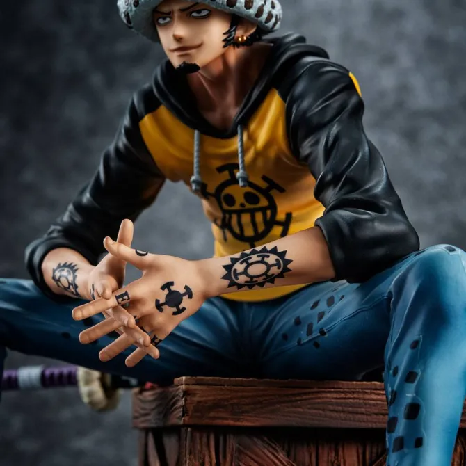 One Piece - Trafalgar Law Statue / P.O.P Playback Memories: MegaHouse