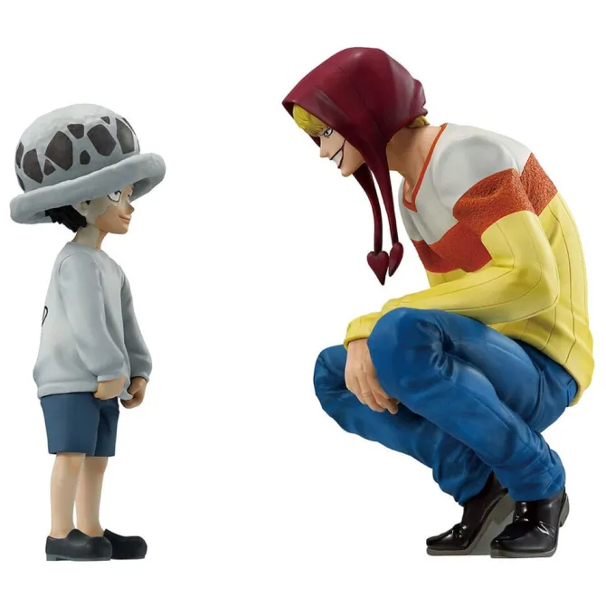 One Piece - Trafalgar Law & Corazon Statue / Ichibansho: Banpresto