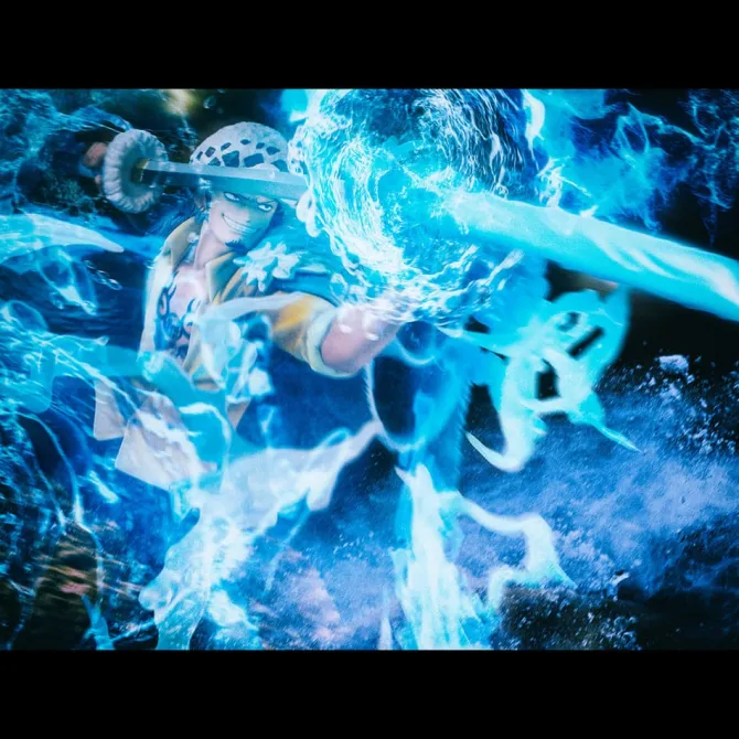 One Piece - Trafalgar Law Statue / WA-Maximum The Surgeon of Death Awaken: MegaHouse