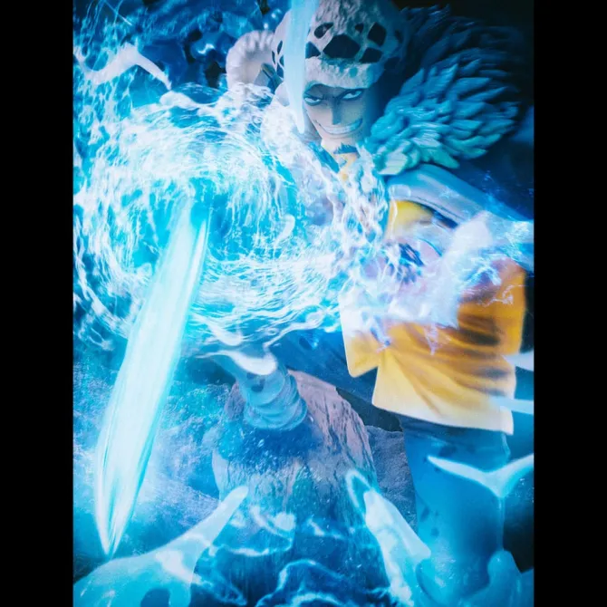 One Piece - Trafalgar Law Statue / WA-Maximum The Surgeon of Death Awaken: MegaHouse