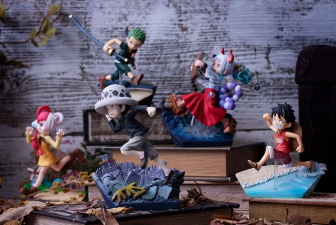 One Piece - Trafalgar Law Statue / Run! Run! Run! G.E.M. Serie: MegaHouse