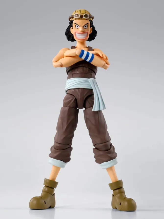 One Piece - Usopp Actionfigur / S.H.Figuarts - Romance Dawn Version: Tamashii Nations
