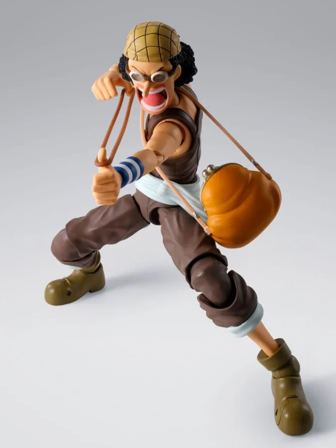 One Piece - Usopp Actionfigur / S.H.Figuarts - Romance Dawn Version: Tamashii Nations