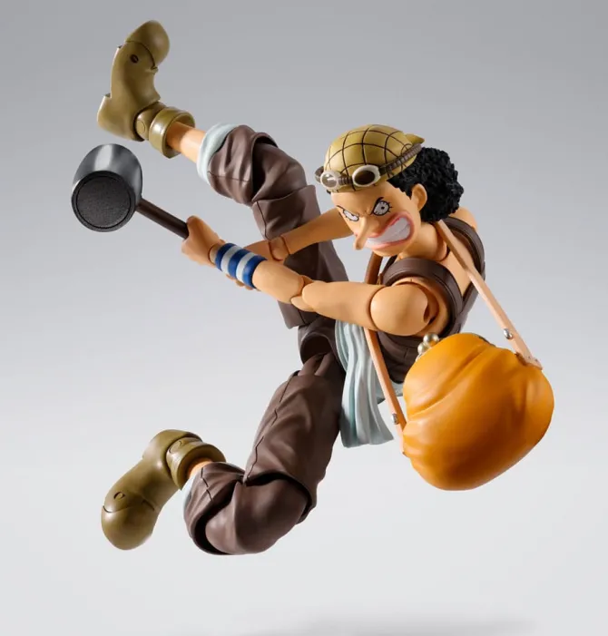 One Piece - Usopp Actionfigur / S.H.Figuarts - Romance Dawn Version: Tamashii Nations