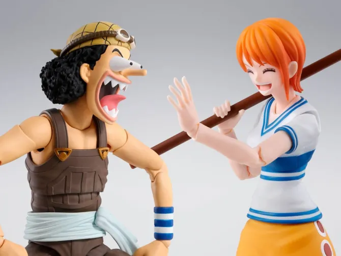 One Piece - Usopp Actionfigur / S.H.Figuarts - Romance Dawn Version: Tamashii Nations