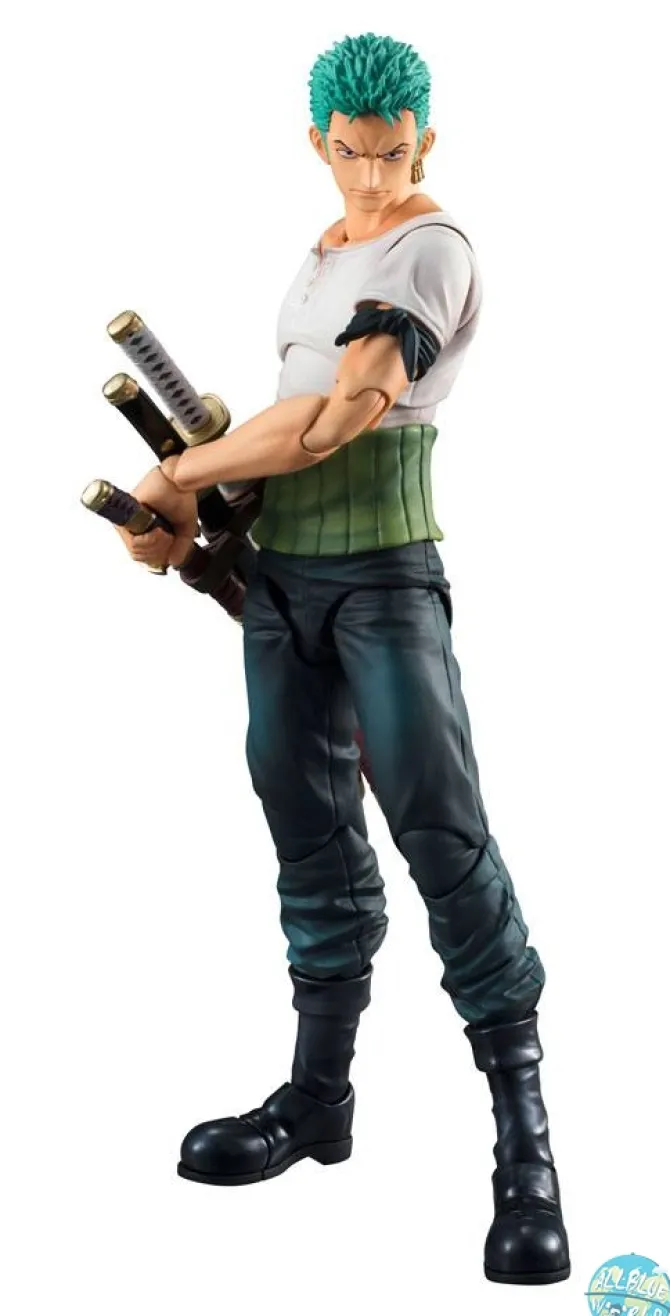 One Piece - Zorro Actionfigur - VAH / Past Blue Version: MegaHouse
