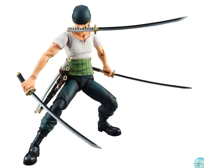 One Piece - Zorro Actionfigur - VAH / Past Blue Version: MegaHouse