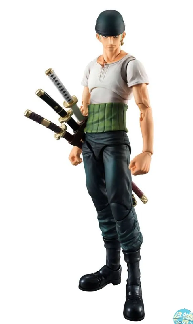 One Piece - Zorro Actionfigur - VAH / Past Blue Version: MegaHouse