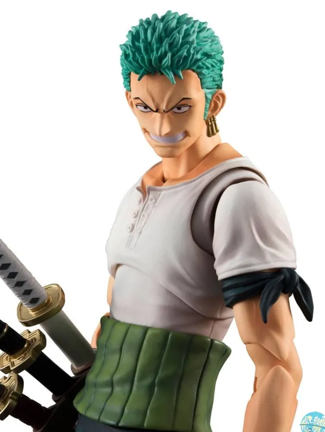 One Piece - Zorro Actionfigur - VAH / Past Blue Version: MegaHouse