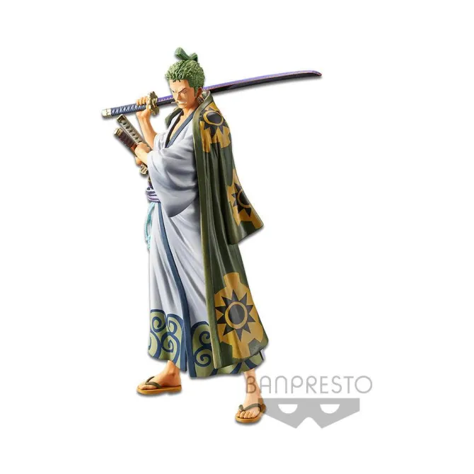 One Piece - Zorro Figur / DXF - Grandline Men Wanokuni - Version II: Banpresto