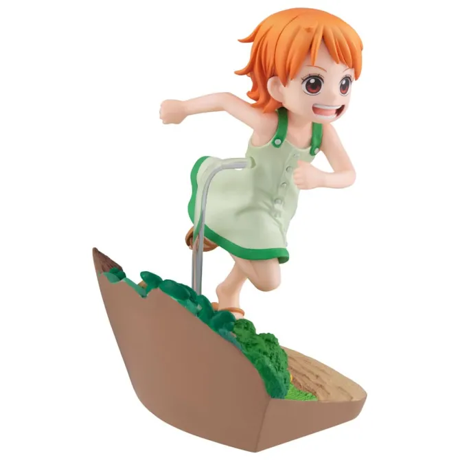 One Piece G.E.M. Serie - Nami Statue / Run! Run! Run!: MegaHouse