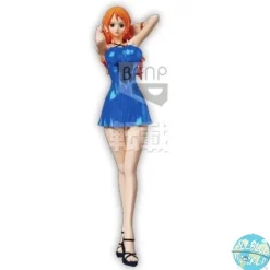 One Piece Movie Gold - Nami Figur - Glitter & Glamours / blue Version: Banpresto