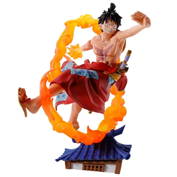 One Piece Petitrama - Logbox Re Birth Wano Kuni Statue / Vol. 1 Set: Megahouse