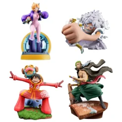 One Piece Petitrama - Logbox Re Birth Egghead Statue: Megahouse