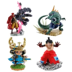 One Piece Petitrama - Mini-Figuren Set / Logbox Re Birth - Wanokuni Vol. 2: Megahouse