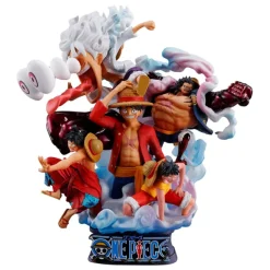 One Piece Petitrama DX - Mini-Statue Dracap Re Birth Luffy Special Vol. 02 : MegaHouse