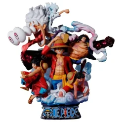 One Piece Petitrama DX - Mini-Statue Dracap Re Birth Luffy Special Vol. 02 : MegaHouse