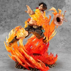 One Piece -Portgas D. Ace Statue / Neo-Maximum - 15th Anniversary: MegaHouse