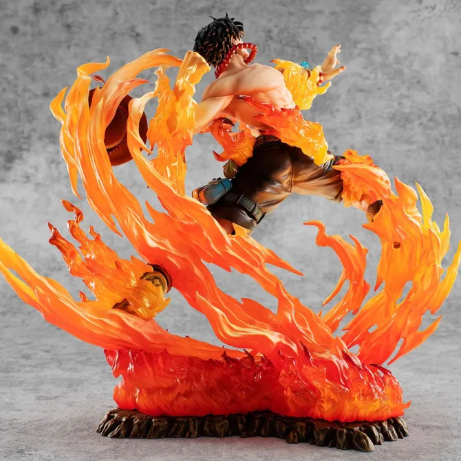 One Piece -Portgas D. Ace Statue / Neo-Maximum - 15th Anniversary: MegaHouse