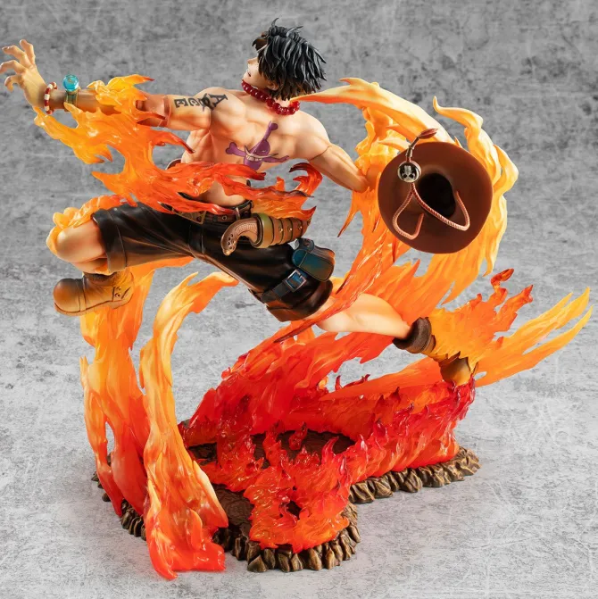 One Piece -Portgas D. Ace Statue / Neo-Maximum - 15th Anniversary: MegaHouse